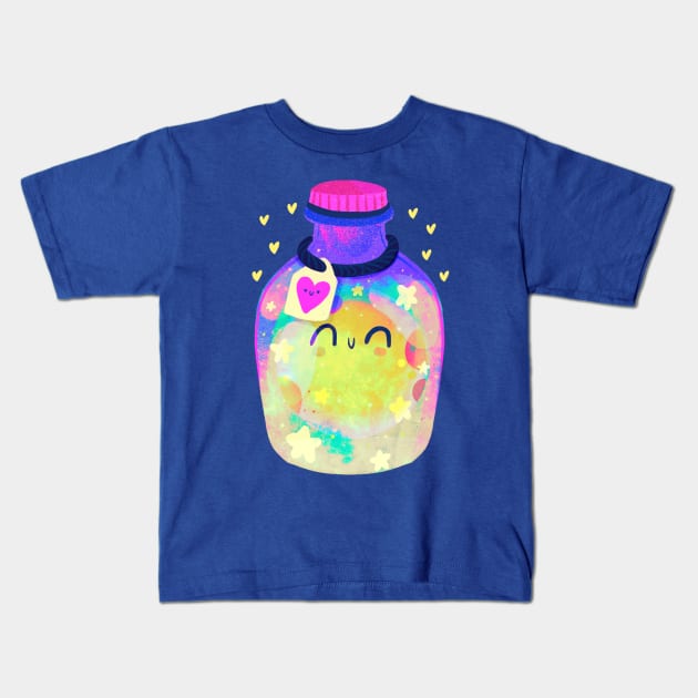 Moon spell Kids T-Shirt by Mjdaluz